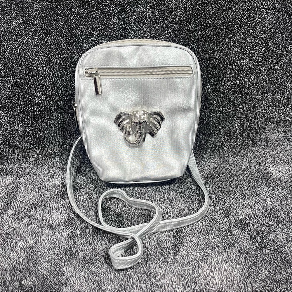 Tango silver- colored crosssbody bag